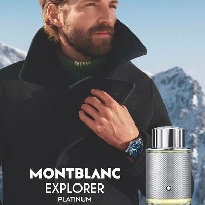 Mont Blanc Explorer Platinum 3.4 oz EDP for men