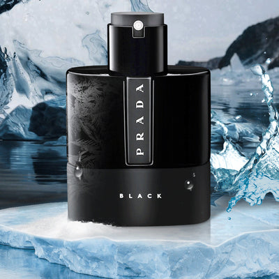 Prada Luna Rossa Black 3.4 oz EDP for men Refillable