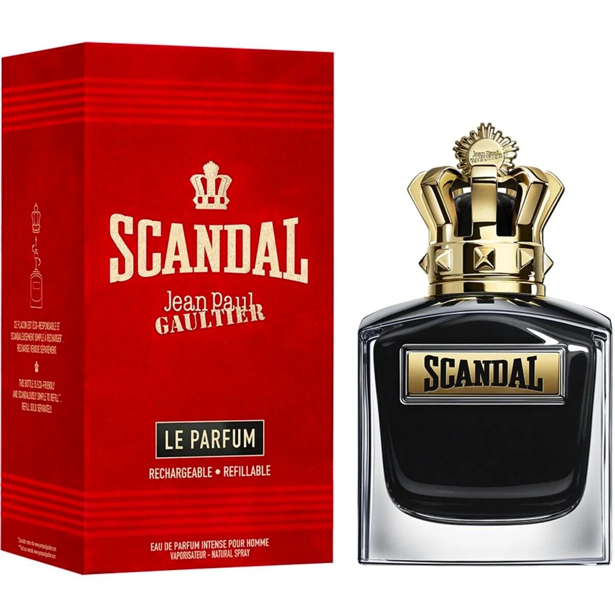 Scandal Le Parfum Refillable 3.4 oz EDP Intense for men