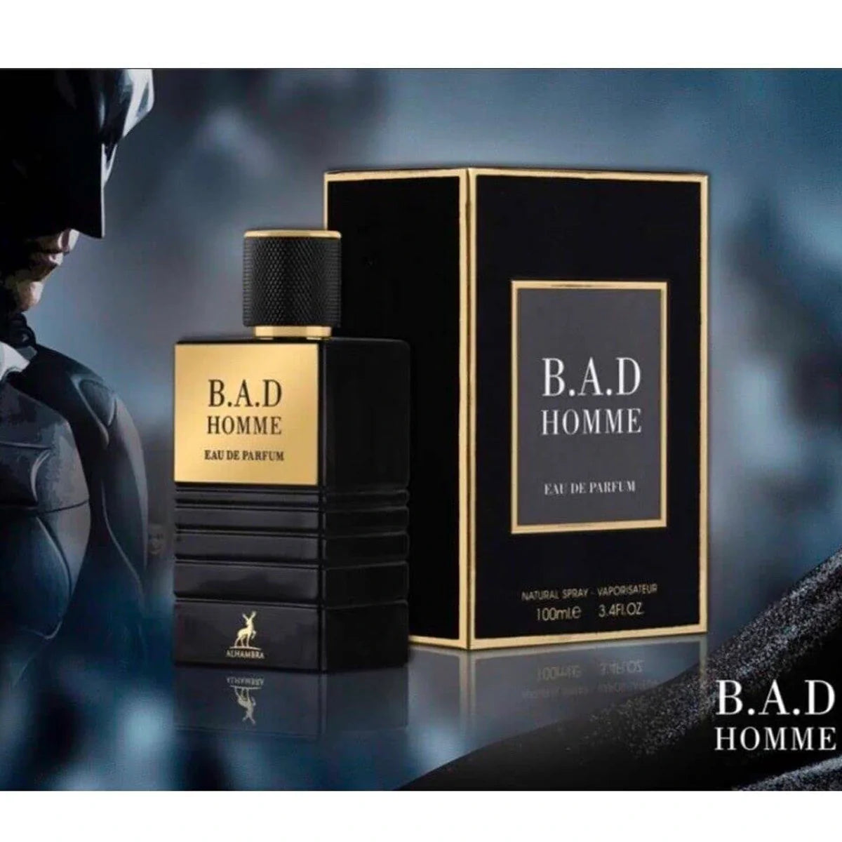 B.A.D. HOMME 3.4 oz EDP for men