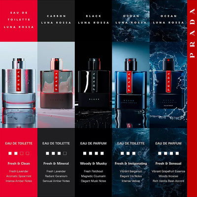 Prada Luna Rossa Ocean 3.4 oz EDT for men